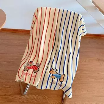 Банное полотенце из хлопка, очень большое, длинное, толстое, быстросохнущее, впитывающее, мягкое, плюшевое полотенце, набор полотенец для ванной 35 * 75cm красный