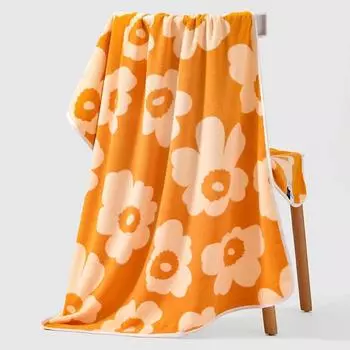 Банное полотенце из хлопка, очень большое, длинное, толстое, быстросохнущее, впитывающее, мягкое, плюшевое полотенце, набор полотенец для ванной 80 * 150cm серый