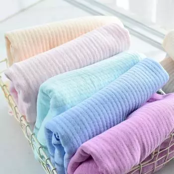 Банное полотенце из хлопковой марли с моросящим эффектом, простое, однотонное, простое, для отеля, дома, для пары, для фестиваля, компании 70x140cm коричневый