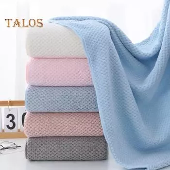 Банное полотенце из кораллового флиса высокой плотности, пушистое, быстро впитывающее воду, быстросохнущее, пляжное полотенце, полотенце для душа в отеле, пригодное для машинной стирки, полотенце для бассейна 140cm темно-серого