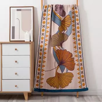 Банное полотенце, пляжное полотенце 80X160 см, хлопковое марлевое полотенце для мужчин и женщин, мягкое быстросохнущее банное полотенце, большое полотенце-обертка 80X160cm