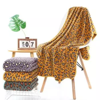 Банное полотенце Толстое мягкое полотенце 70х140см зелёный