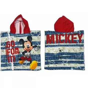 Банное пончо с капюшоном Mickey