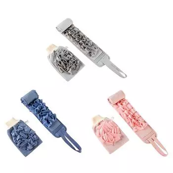 Банные полотенца Бытовые банные принадлежности Отшелушивающие щетки для тела Банное полотенце Растирание Пилинг для спины Массаж Душ Расширенный скруббер