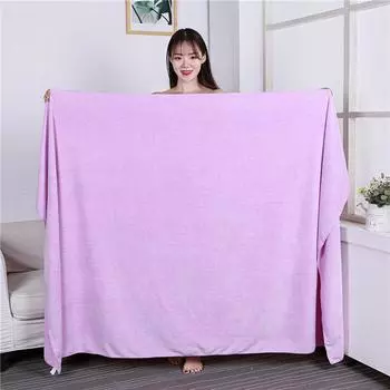 Банные полотенца из чистого хлопка для взрослых Сильный абсорбент Без ворса Не выцветает Утолщенная утолщенная ткань для банных полотенец Мягкие большие бытовые полотенца Банные полотенца 140cm*70cm