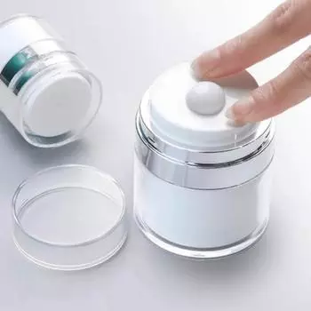 Баночка для крема вакуумная бутылка безвоздушный насос банка дорожные контейнеры для лосьона герметичный пустой многоразовый косметический акриловый контейнер Plastic