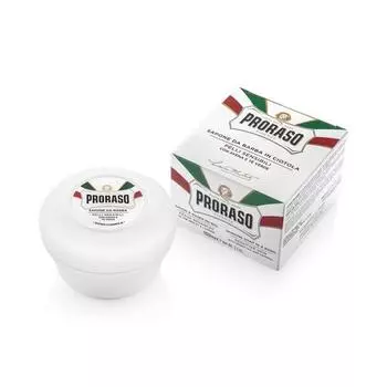 Баночка для мыла для бритья Proraso Sensitive Green Tea 1 упаковка, 1 шт.