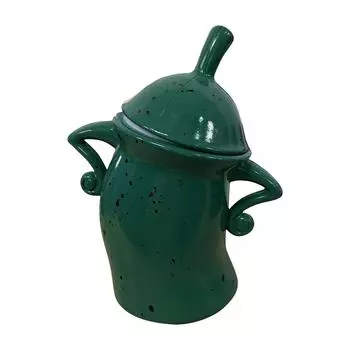 Баночки с модными баночками Симпатичные кухонные банки для хранения продуктов с герметичными крышками One Size зелёный