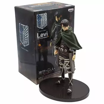 Banpresto Атака титанов Последний сезон Эрен Йегер Леви Леви Фигурка &
