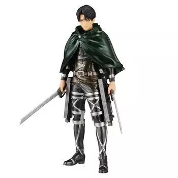 Banpresto Атака Титанов. Последний сезон. Специальная версия Levi к 10-летию. чёрный