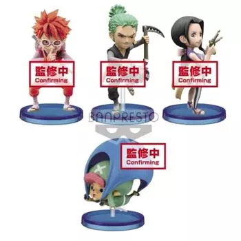 Banpresto Banpresto One Piece World Коллекционная фигурка в стиле кантри Вано, 1 набор из 4 штук