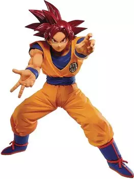 Banpresto Dragon Ball Super MAXIMATIC СОН ГОКУ V Супер Сайян Бог Сон Гоку
