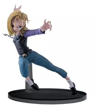 Banpresto Dragon Ball Super SCultures BIG Zokei Tenkaichi Budokai 6 No. 3 No. 18 Regular Color Prize