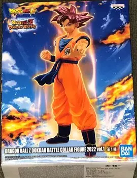 Banpresto DRAGON BALL Z DOKKAN BATTLE 7-Й ЮБИЛЕЙ ФИГУРКА Супер Саян Бог Сон Гоку