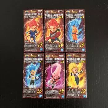 Banpresto DRAGONBALL LEGENDS COLLAB World Collectible Figure All 6 types set vol.3 (Dragon Ball)