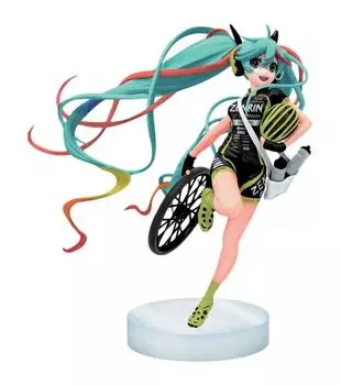 Banpresto Hatsune Miku Racing Miku 2016 Фигурка поддержки TeamUKYO версия. Гоночная версия (Приз)