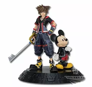 BANPRESTO Ичибан Кудзи KINGDOM HEARTS A Prize Сора Микки Статуэтка Фигурка &