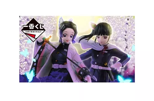 Banpresto Ichiban Kuji Advance с несокрушимым сердцем и клинком C Prize Shinobu Kocho Figure Все 1 Тип