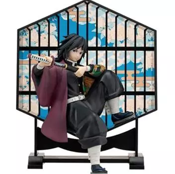 Banpresto Ichiban Kuji Demon Kimetsu no Yaiba Demon Will Last One Prize Last One Гию Томиока LAYER SCAPE Фигурка Slayer - Slayer s - ver.