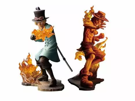 Banpresto Movie version PIECE Sabo Portgas набор из 2 фигурок ONE STAMPEDE BROTHERHOOD -SABO- & -PORTGAS D ACE- & D Ace