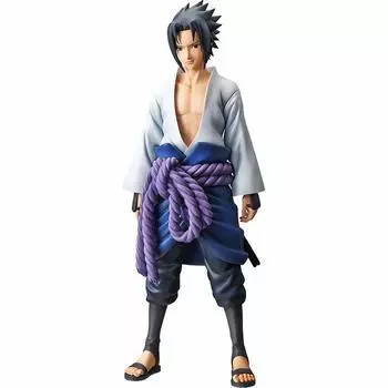 Banpresto Naruto Shippuden Grandista-Shinobi Relations-Uchiha Sasuke Toy, Purple