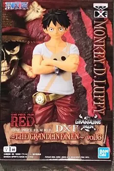 BANPRESTO Один кусок фильма: Red DXF Grand Linemen Vol.6 Monkey D. Статуя Луффи