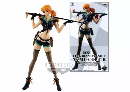 Banpresto One Piece FLAG DIAMOND SHIP-NAMI-CODEB