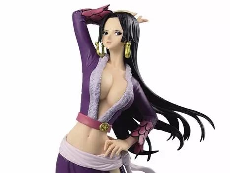 Banpresto One Piece GLITTER&GLAMOURS BOA.HANCOCK Boa Hancock Purple Costume ver.