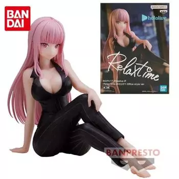 Banpresto Original Hololive Relax Time Mori Calliope Офисный стиль Версия. Аниме Фигурки Игрушки