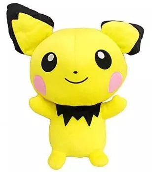 Banpresto Pocket Monster Pokemon Mecha Big Pichu Plush Toy Pichu