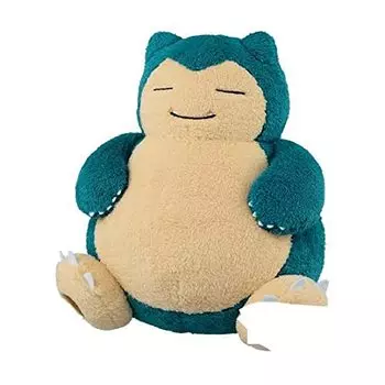Banpresto Pokemon Hokkori Исцеляющая огромная плюшевая игрушка Снорлакс