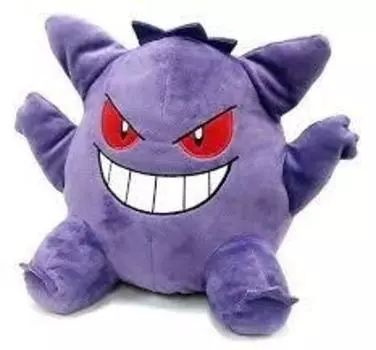Banpresto Pokemon I LOVE GANGAR Gengar огромная мягкая игрушка