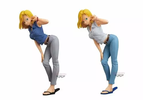 Banpresto Prize Figure Dragon Ball Z GLITTER GLAMOURS Android 18 II ANDROID Все 2 типа набор и нет. №18 золотой