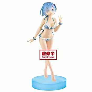Banpresto Re:Zero -Starting Life in Another World- EXQ Figure-RAM&REM Special ASSORT vol.3-(B:REM), Multiple Colors, Model Number: BP16756
