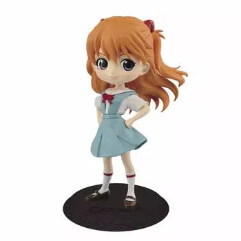 Banpresto редкий цвет, один предмет, Evangelion, новая театральная версия Q PosketShikinami Asuka LangleyAsuka, фигурка Posket