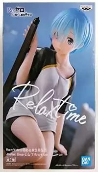 Banpresto Жизнь в другом мире от Zero Re -Relax time-Rem футболка вер.. (Приз)