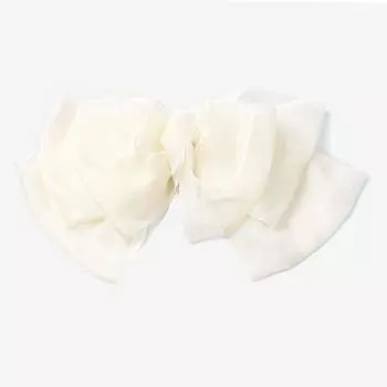 Бант Заколка для волос Милая атласная ткань Зажим для волос Шифон Хвост Большая многослойная заколка Аксессуары для волос