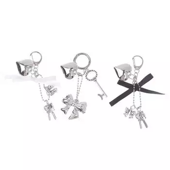 Бант-жемчужины сумка подвеска шарм сердце брелок элегантный бисерный брелок милый брелок телефон ключ сумка подвески A2