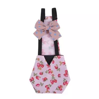 Бантик 1 шт. Домашняя птица Гусь Утка Милый Фермерский питомец Тканевый подгузник Костюм домашней птицы Подгузник Подгузник для питомца S-5