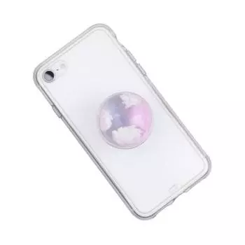 Бантик для волос Gurmi Grip Tok, розово-серый, 1 шт.