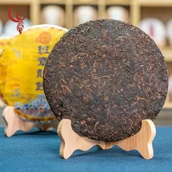 Banzhang Long cake Pu-erh зрелый чай 357 г. Древнее дерево Юньнань 8 старых зрелых Puban Zhang семь семян торта 357g