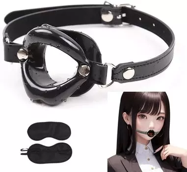 BAOQISHAN SM Рот Открытый Взрослый Кляп SM Взрослые Товары Открывающий Губы Интенсивный Бондаж ПУ Ремень Кляп, Торикопре, Кляп, Тип, Кляп, Слюнотечение, Кляп, Шар, Косплей,