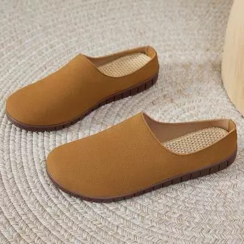 Baotou half slippers women s versatile summer new face lazy one pedal Birkenstocks slippers women s outer wear casual shoes 36