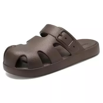 Баотоу Полутапочки Дышащие Новый Стиль Мужская Повседневная Обувь Перфорированная Мягкая Подошва Одинарная Обувь 40/41