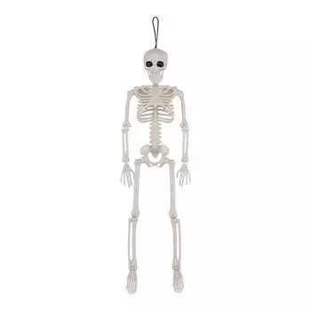 Бар Дом с привидениями Побег Симуляция Пластиковый Скелет Реквизит Украшения One Size белый