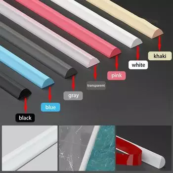 Барьер для душа Водяной барьер 50/100/200 см, гибкий khaki 50cm