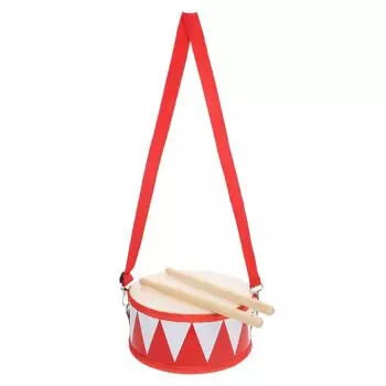 Барабан Малый барабан, детская ударная игрушка, маршевые барабаны, игрушки для малышей, детский ручной детский деревянный набор, 11 дюймов, музыкаль...