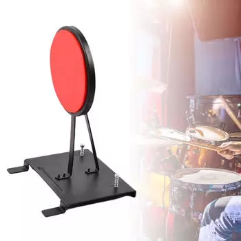 Барабанная колотушка, ударные инструменты, аксессуары, тренировочные подушечки, удар для барабанщика, музыка красный