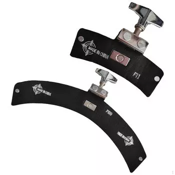 Барабанные демпферы Pad Practice Soft Silencer для малых барабанов Indoor Outdoor Kits чёрный