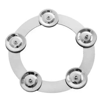 Барабанные тарелки Hi Hat Бубен Ударная установка Барабан Стальные колокольчики Ударный инструмент